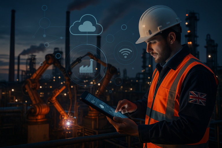 Smart UK manufacturing facility powered by cloud technologies and Industry 4.0 innovations